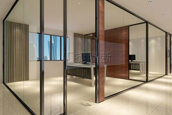 汇捷办公室玻璃隔隔断，让您的办公环境更舒适！
